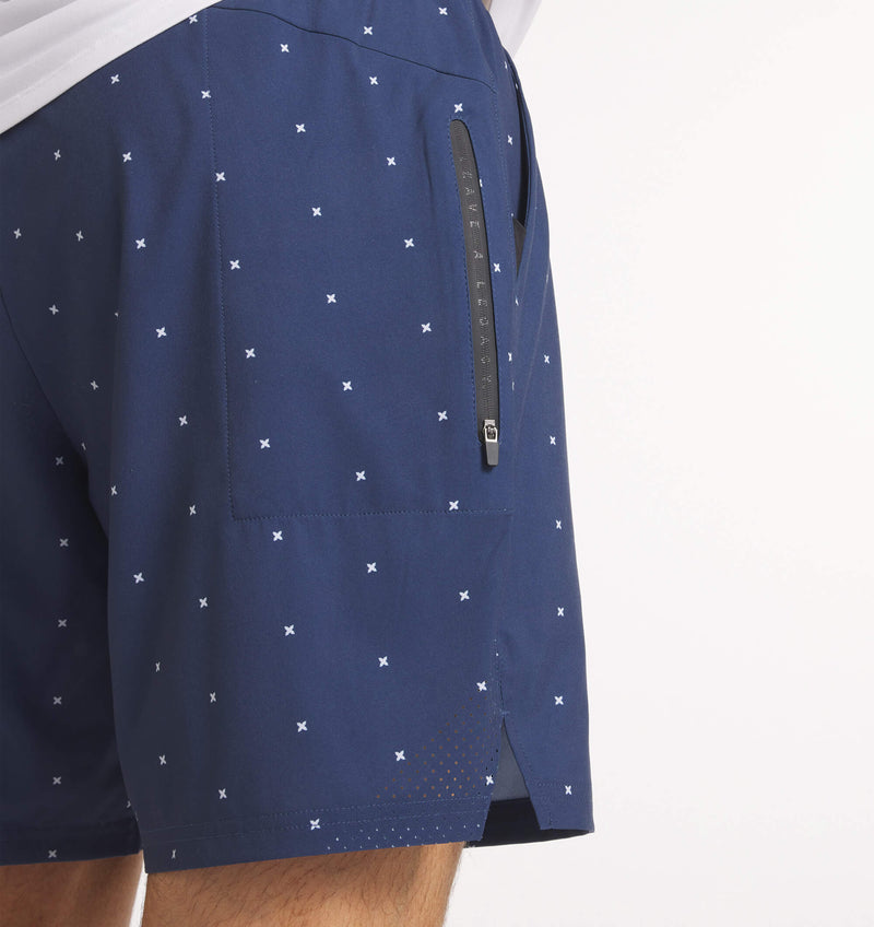 Men's Stride Short [7.5"] (Harbor Blue X-Out)
