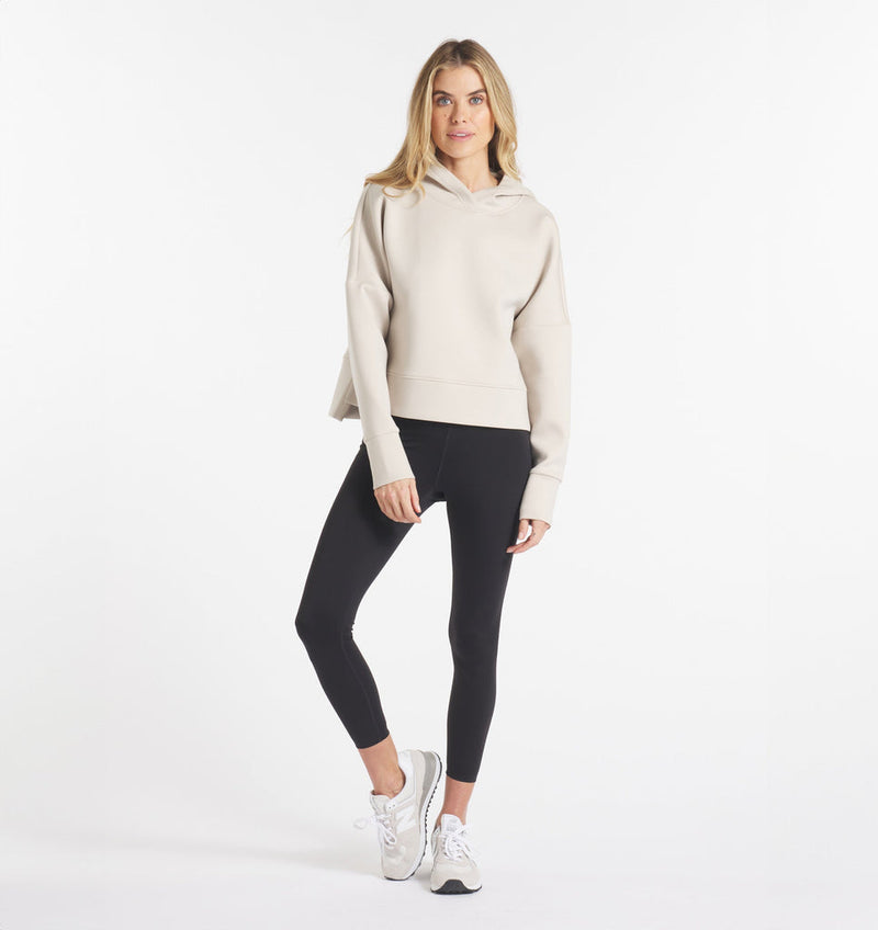Women's LuxBreak Oversized Hoodie (Sand)