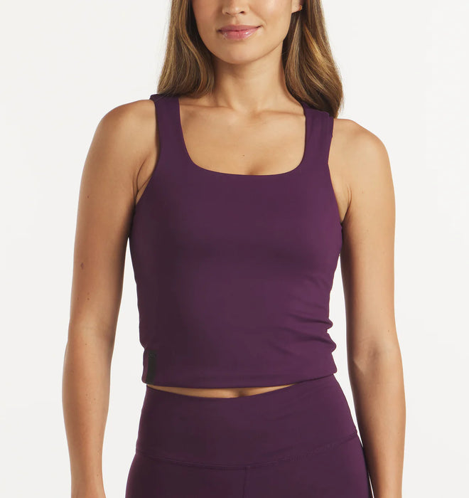 Women's Performa Fitted Tank (Dark Plum)