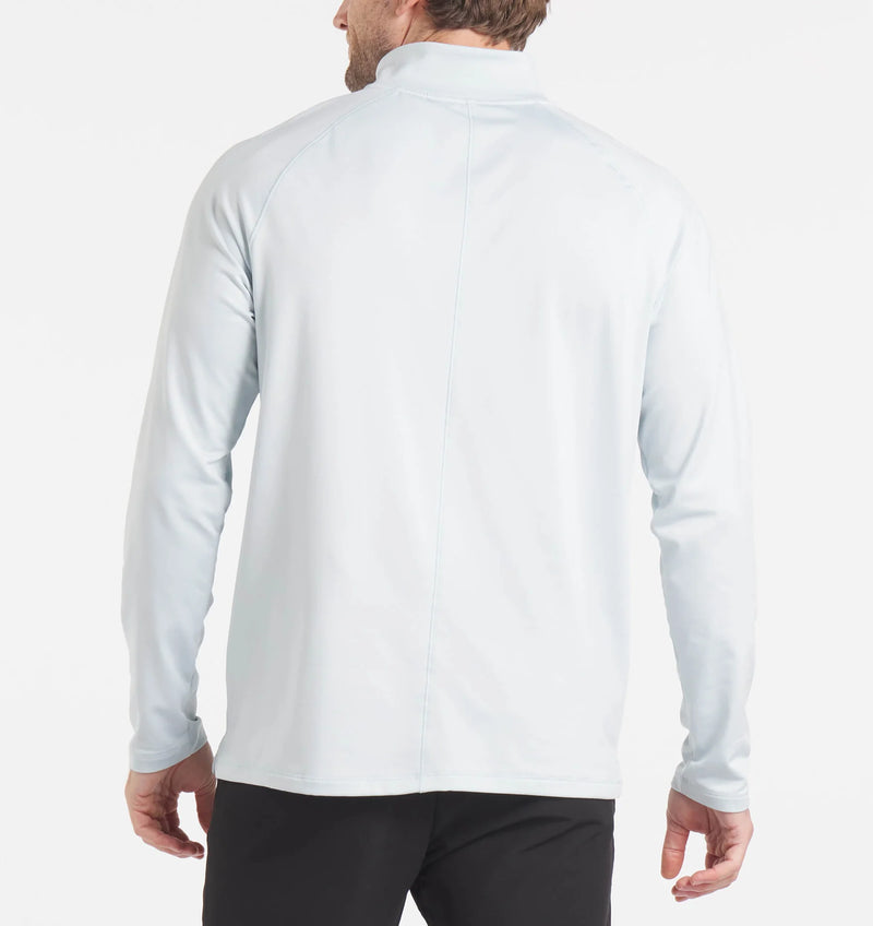 Men's Interlock Quarter Zip (Arctic Ice)