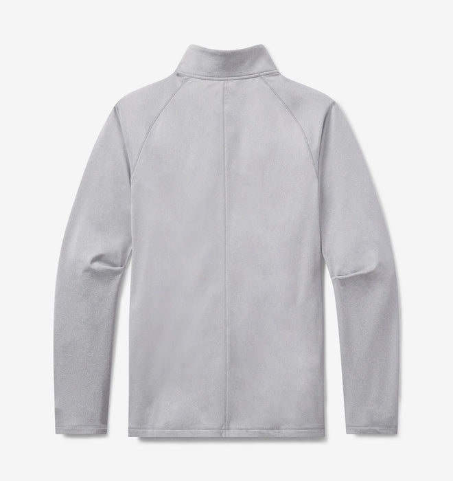 Men's Interlock Quarter Zip (Heather Gray)