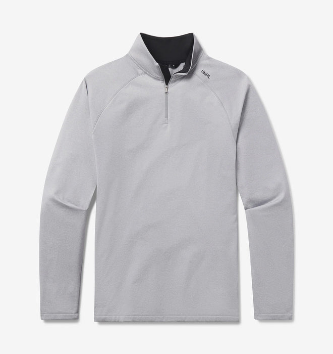 Men's Interlock Quarter Zip (Heather Gray)