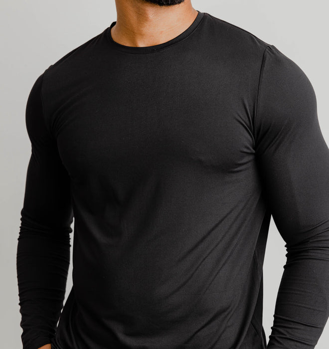 Men's Ultra Long Sleeve (Black)
