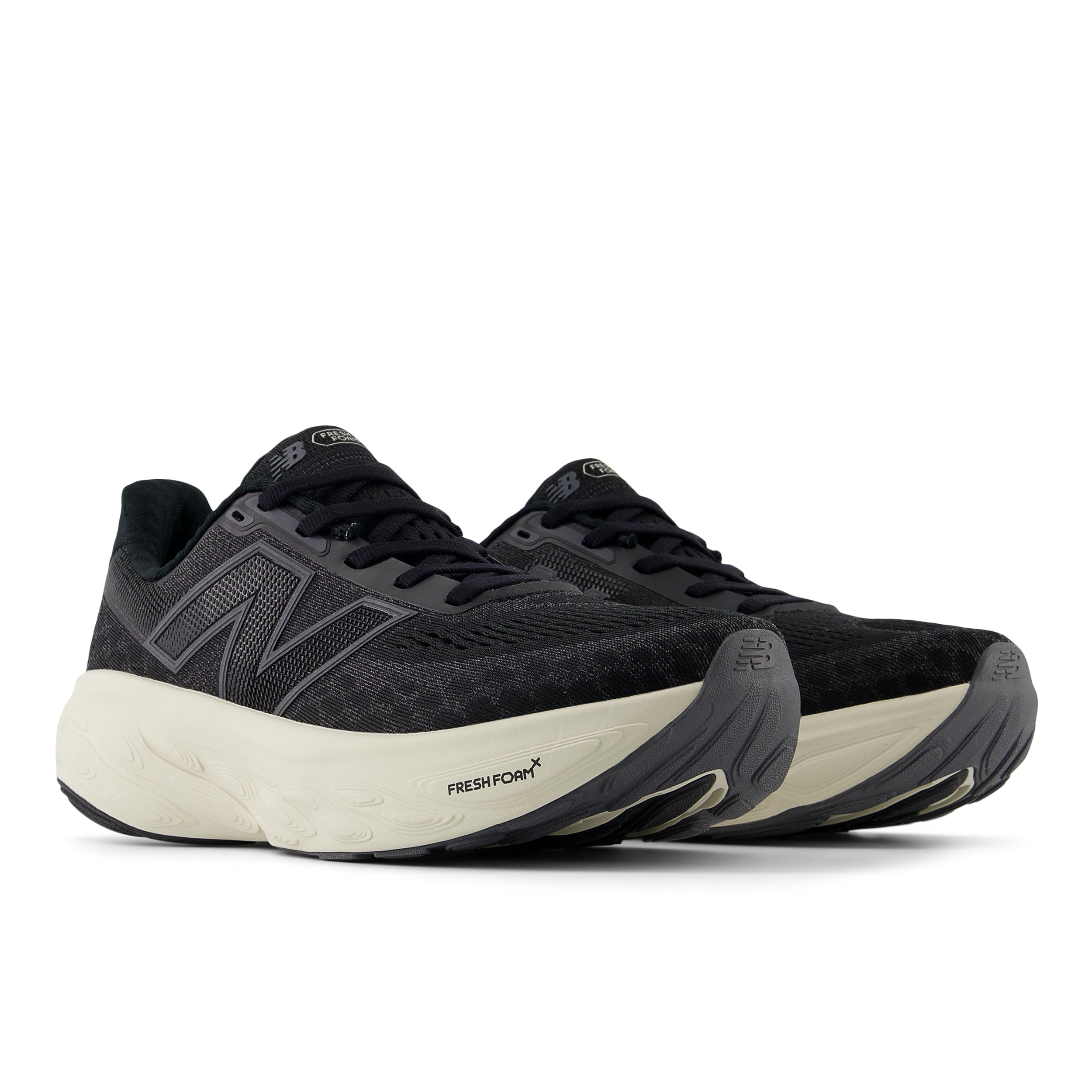 Women's Fresh Foam X 1080 v14 (B - Black/Phantom/Sea Salt) — TC