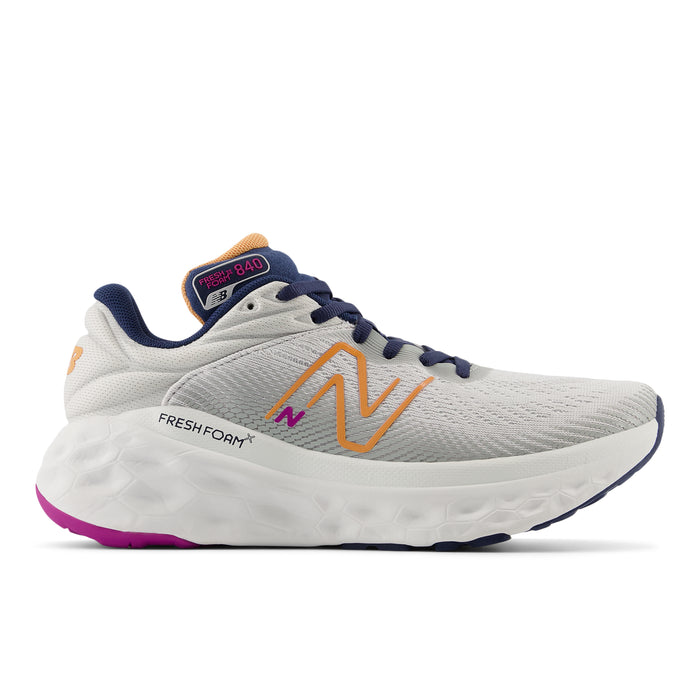 Women's Fresh Foam X 840F v1 (CJ - Grey Matter/Copper/Purple Fuschia)