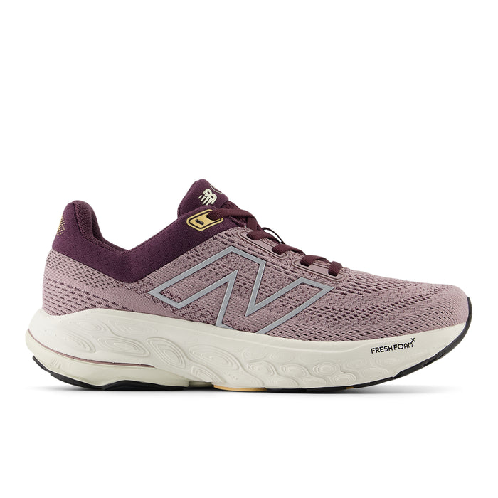 Women's Fresh Foam X 860 v14 (J - Ice Wine/Plum Brown/Silver Metallic)