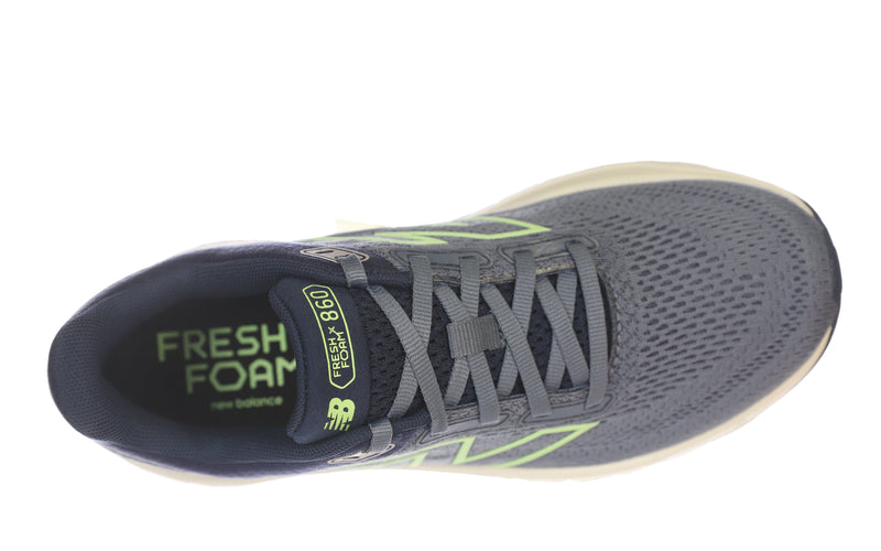 Women's Fresh Foam X 860 v14 WIDE (L - Arctic Grey/Sea Salt/Bleached Lime Glo)