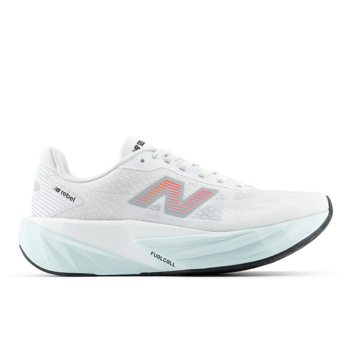 Women's FuelCell Rebel v5 (8U7 - NB 103 White/Pink Heat/Glint Blue ...