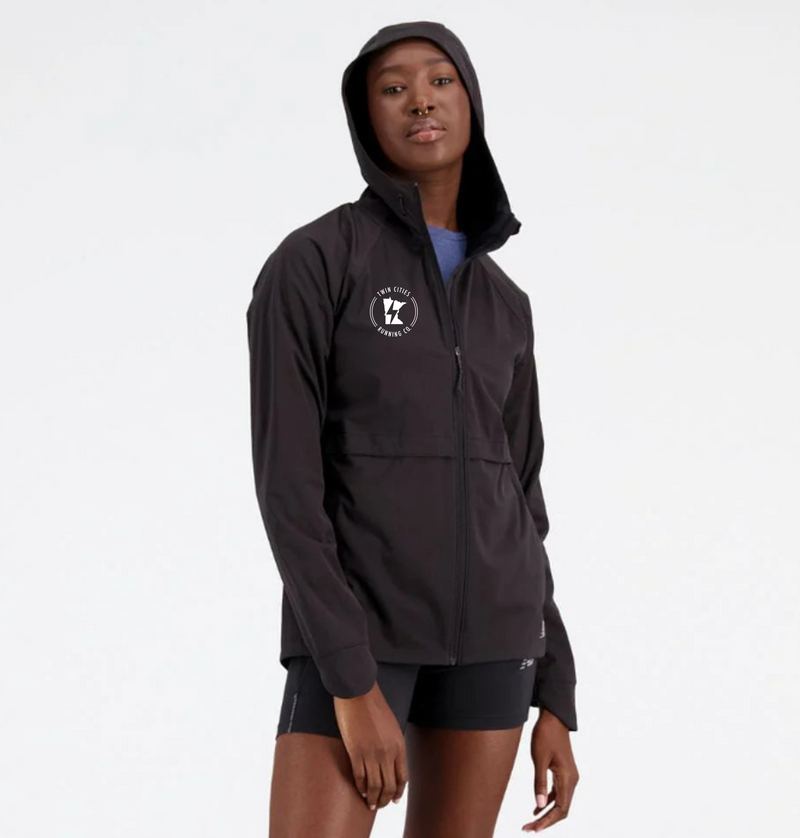 Women's Impact Run Water Defy Jacket (Black)