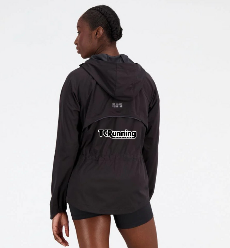 Women's Impact Run Water Defy Jacket (Black)