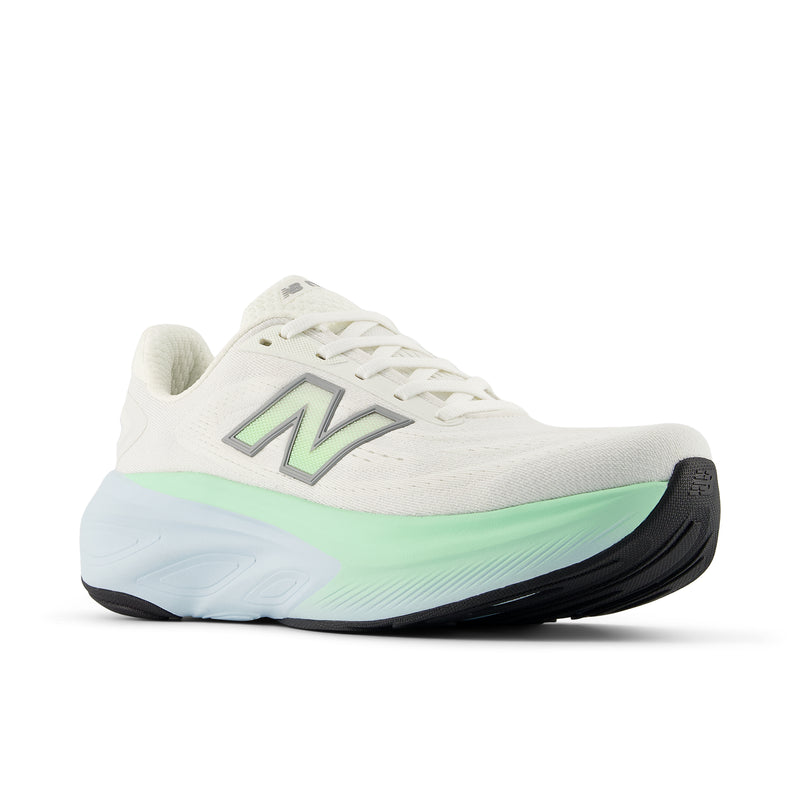 Women's Fresh Foam X More v6 (LD - Sea Salt/Lab Green/Frosted Glass)