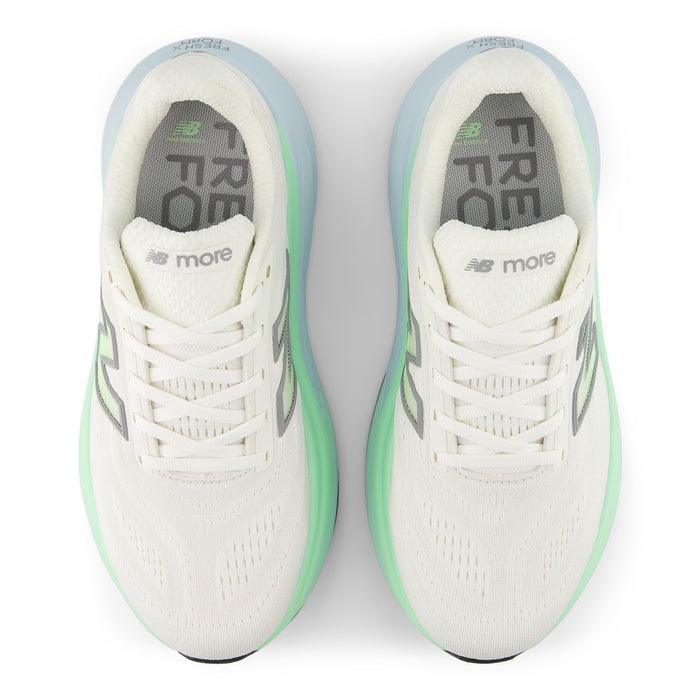 Women's Fresh Foam X More v6 (LD - Sea Salt/Lab Green/Frosted Glass)