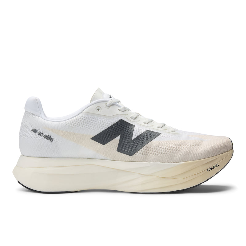 Women's FuelCell SuperComp Elite v5 (LD - Linen-White/Gold Metallic)