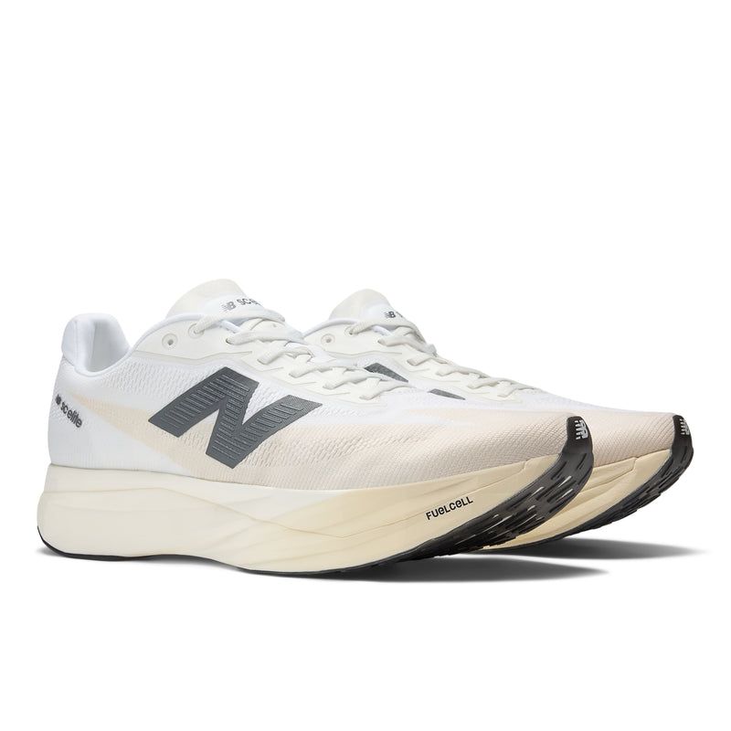 Women's FuelCell SuperComp Elite v5 (LD - Linen-White/Gold Metallic)