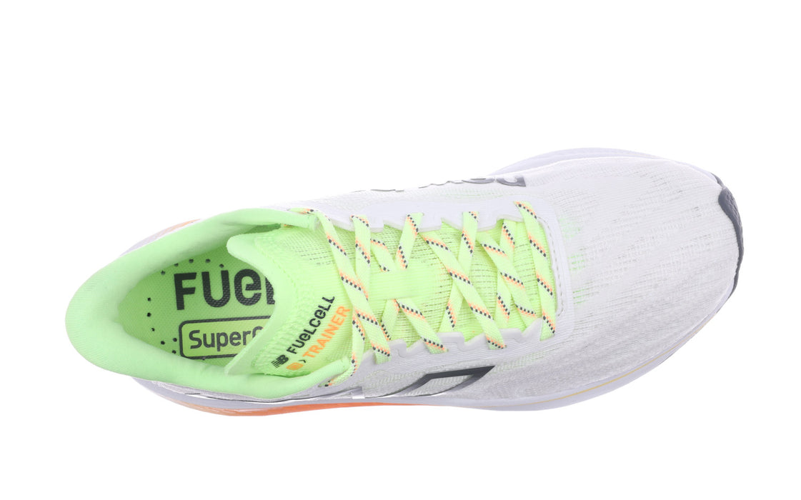 Women’s FuelCell SuperComp Trainer v2 (CA - White/Bleached Lime Glo/Hot Mango)