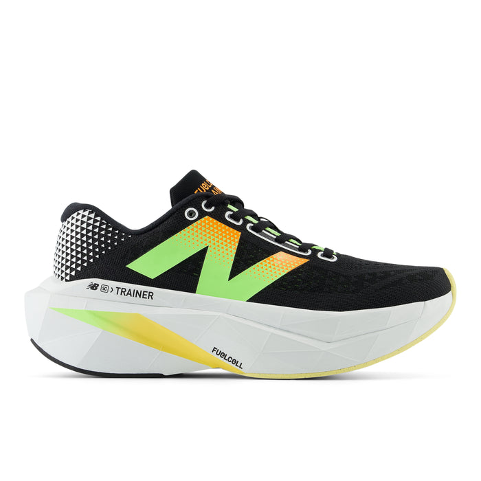 Women's FuelCell SuperComp Trainer v3 (LH - Black/Phantom/Bleached Lime Glo/White Peach)