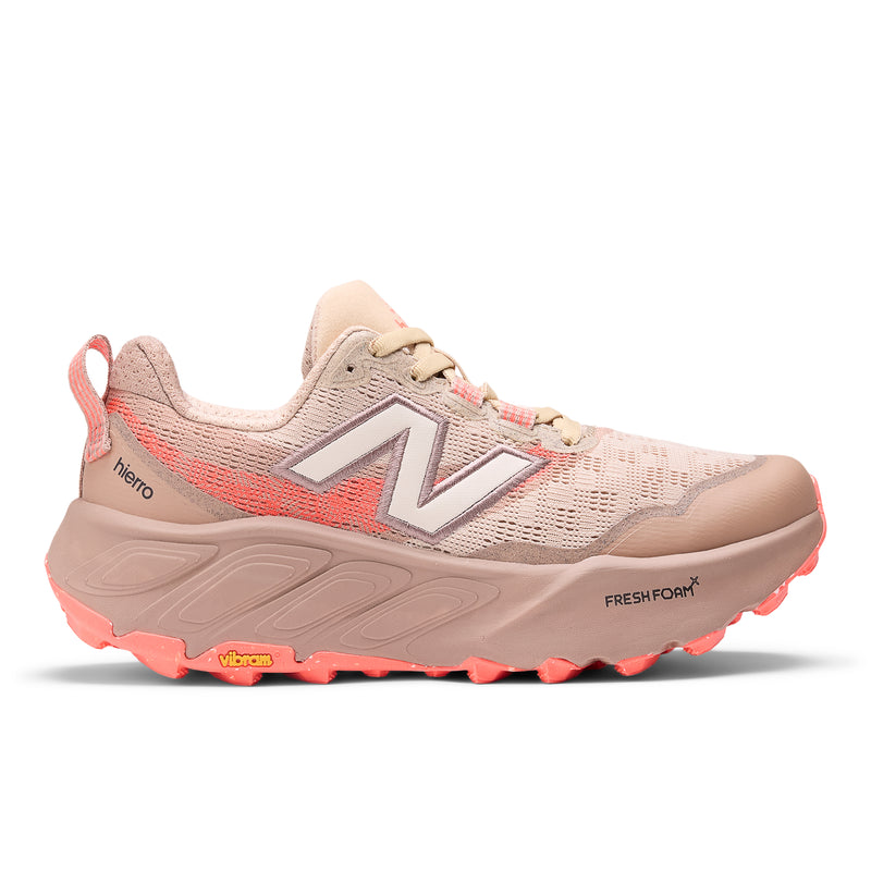 Women's Fresh Foam X Hierro v9 (V - Desert Clay/Flat Taupe/Urgent Red)