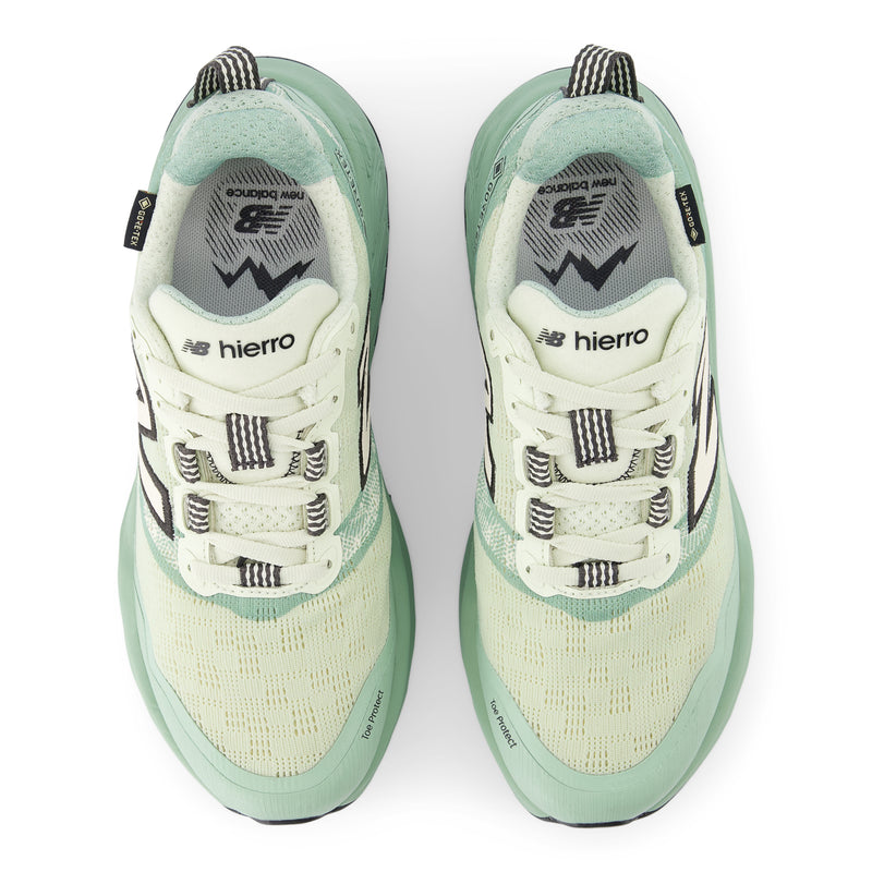 Women's Fresh Foam X Hierro v9 GORE-TEX (LA - Mineral/Permafrost/Mosaic Green)