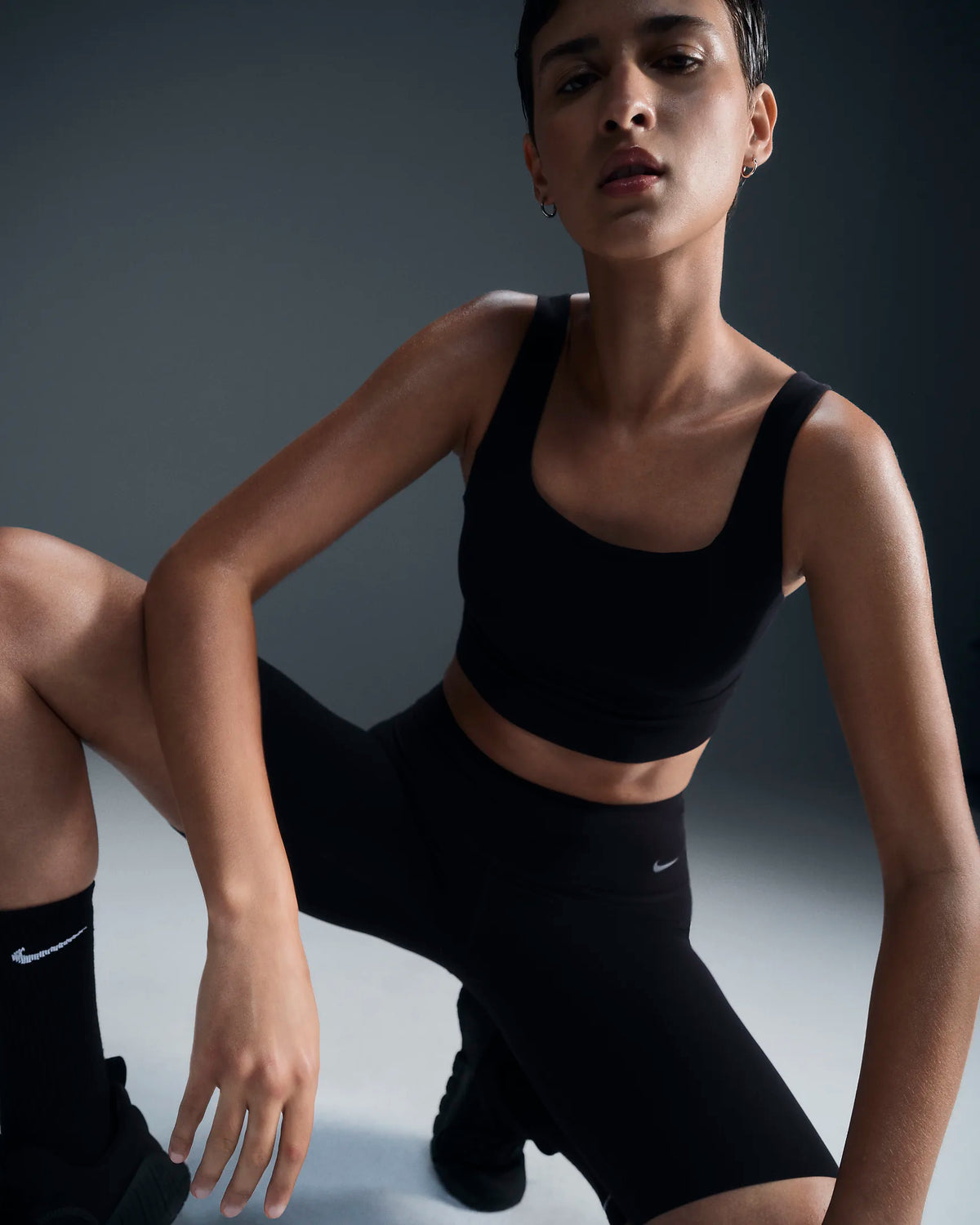 Women's Zenvy Medium-Support Padded Longline Sports Bra (010 Women's Zenvy Medium-Support Padded Longline Sports Bra (010