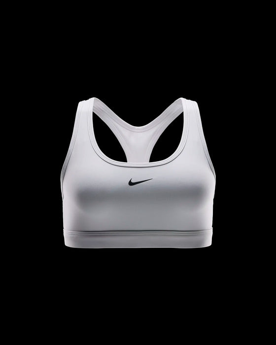 *Nike Swoosh Light Support Sports Bra (100 - White/Black)