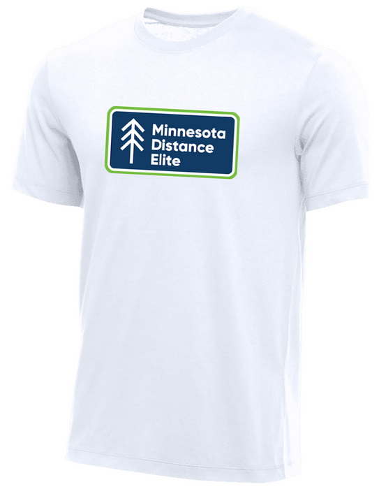 Men's Minnesota Distance Elite Short Sleeve Nike DRI-FIT Tee (White)