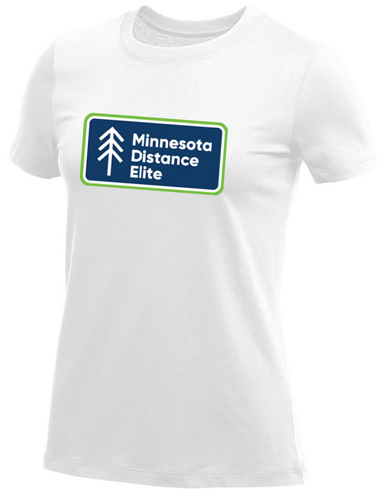 Women's Minnesota Distance Elite Short Sleeve Nike DRI-FIT Tee (White)