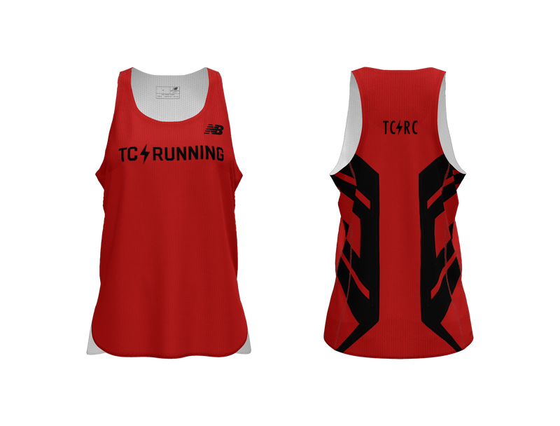 Women's TCRC Achieve Singlet (Red/Black)