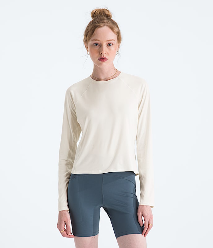 Women's Jaida Long-Sleeve (QNI - White Dune Light Heather)