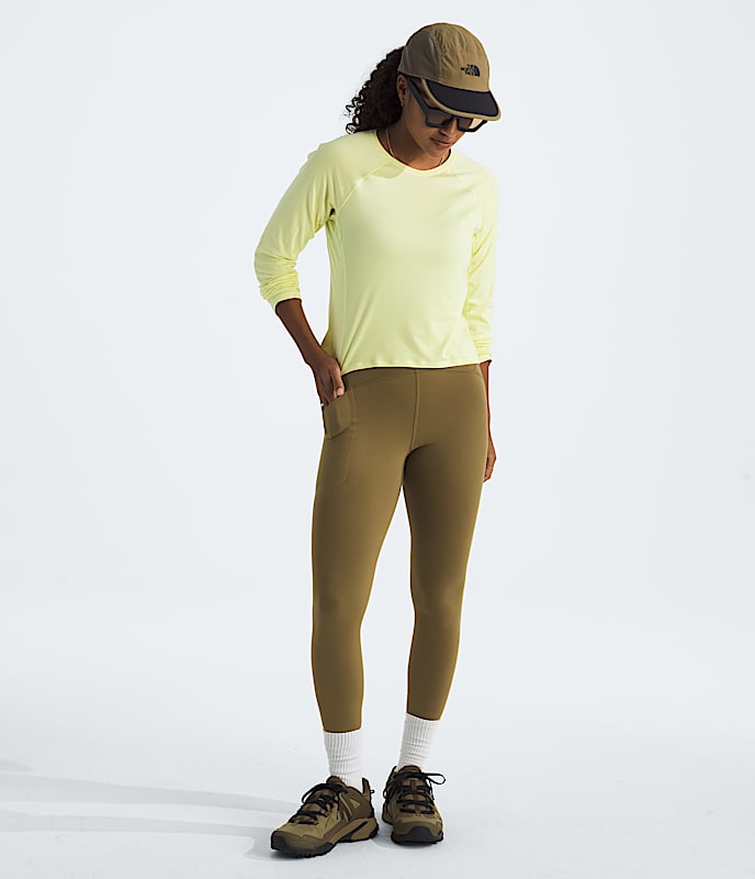 Women's Jaida Long-Sleeve (MRE - Lemon Mist Light Heather)