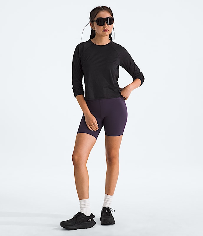 Women's Jaida Long-Sleeve (MS7 - TNF Black Dark Heather)