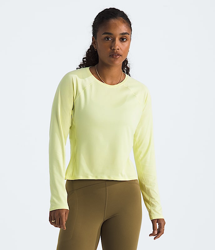 Women's Jaida Long-Sleeve (MRE - Lemon Mist Light Heather)
