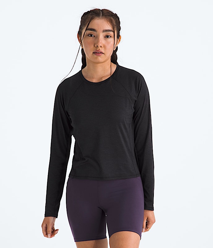 Women's Jaida Long-Sleeve (MS7 - TNF Black Dark Heather)