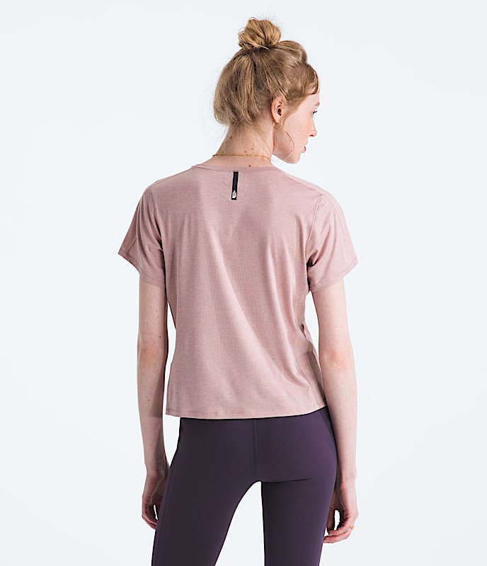Women's Jaidia Short-Sleeve Tee (1KD - Metal Pink Light Heather)