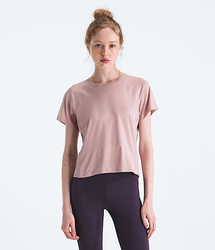 Women's Jaidia Short-Sleeve Tee (1KD - Metal Pink Light Heather)