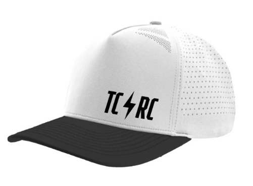 TCRC x Zapped Blackhawk Elite Cap (Smoke White/Black)