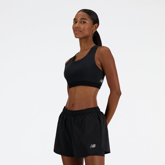 NB Sleek Medium Support Pocket Sports Bra (BK - Black)