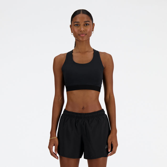 NB Sleek Medium Support Pocket Sports Bra (BK - Black)