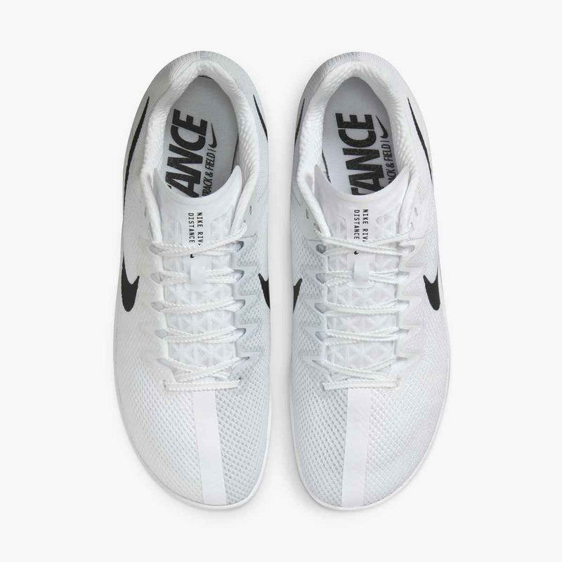 Unisex Zoom Rival Distance (100- White/black-metallic Silver)