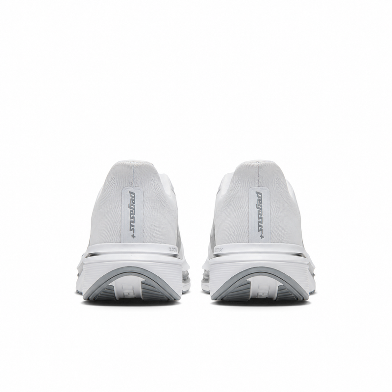 Women’s Pegasus Plus 2 (White/Metallic Silver-Off White)