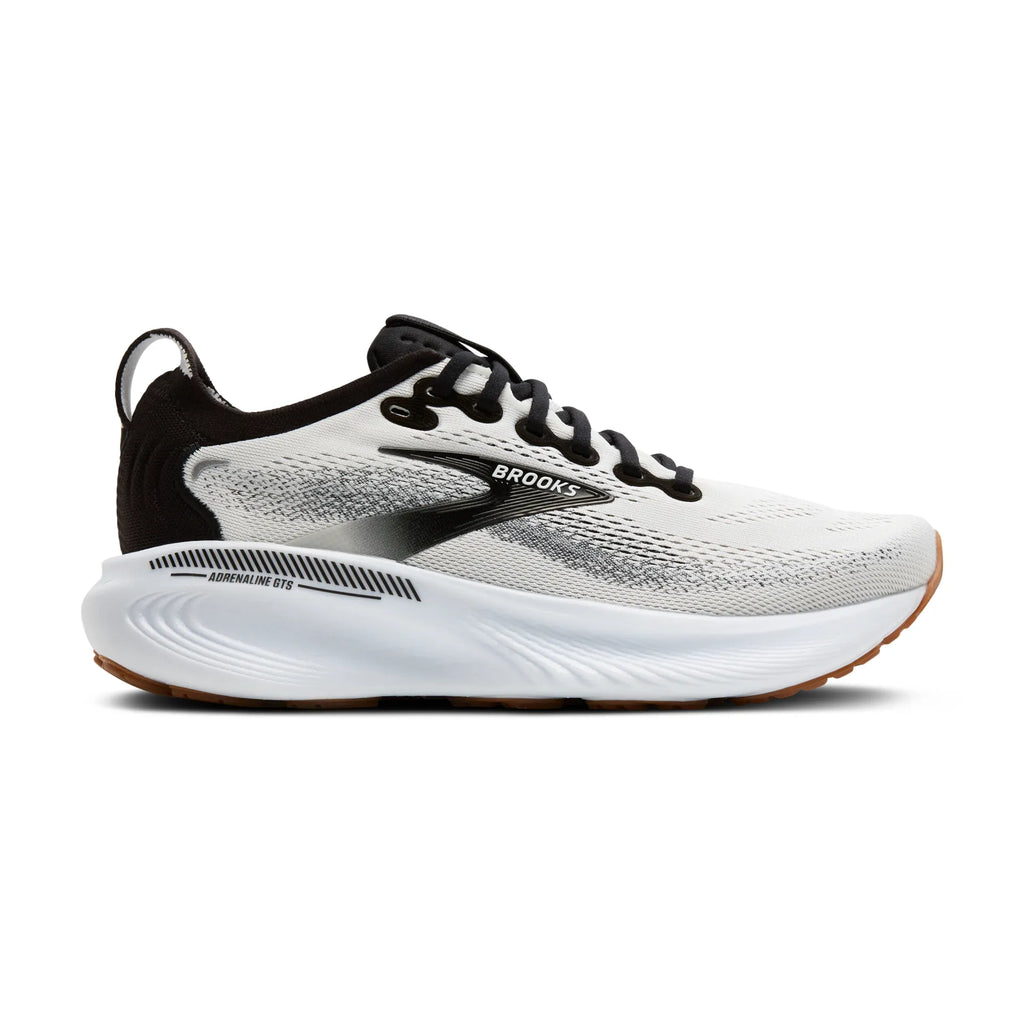 Men's Adrenaline GTS 25 WIDE (189- White/Black/White) — TC Running Co