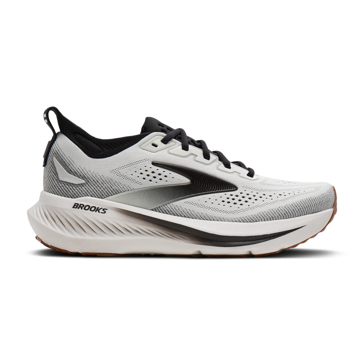 Men's Glycerin 23 WIDE (187 - White/Black/Gum) — TC Running Co