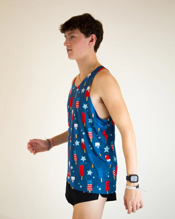 Men's USA Popsicles Performance Singlet