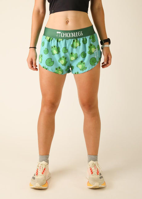 Women's Fartlek Froggies 1.5" Split Shorts