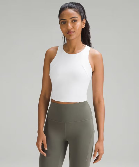 Women's Wunder Train Racerback Tank (White)