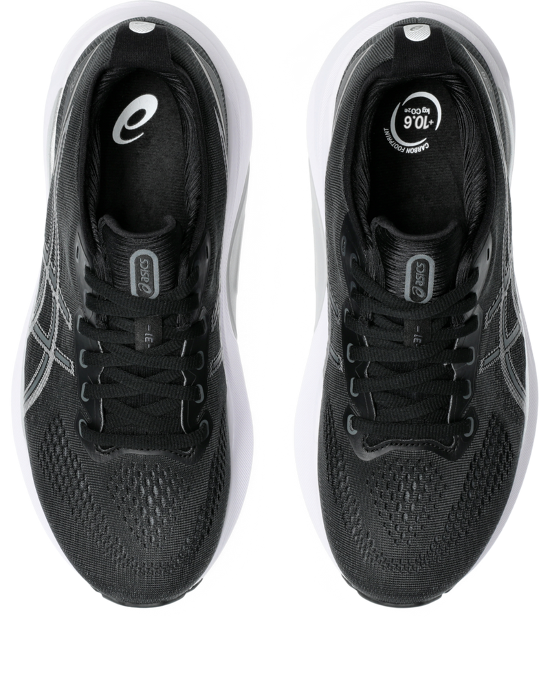 Women's GEL-Kayano 31 WIDE (002 - Black/Pure Silver) — TC Running Co Women's GEL-Kayano 31 WIDE (002 - Black/Pure Silver) — TC Running Co