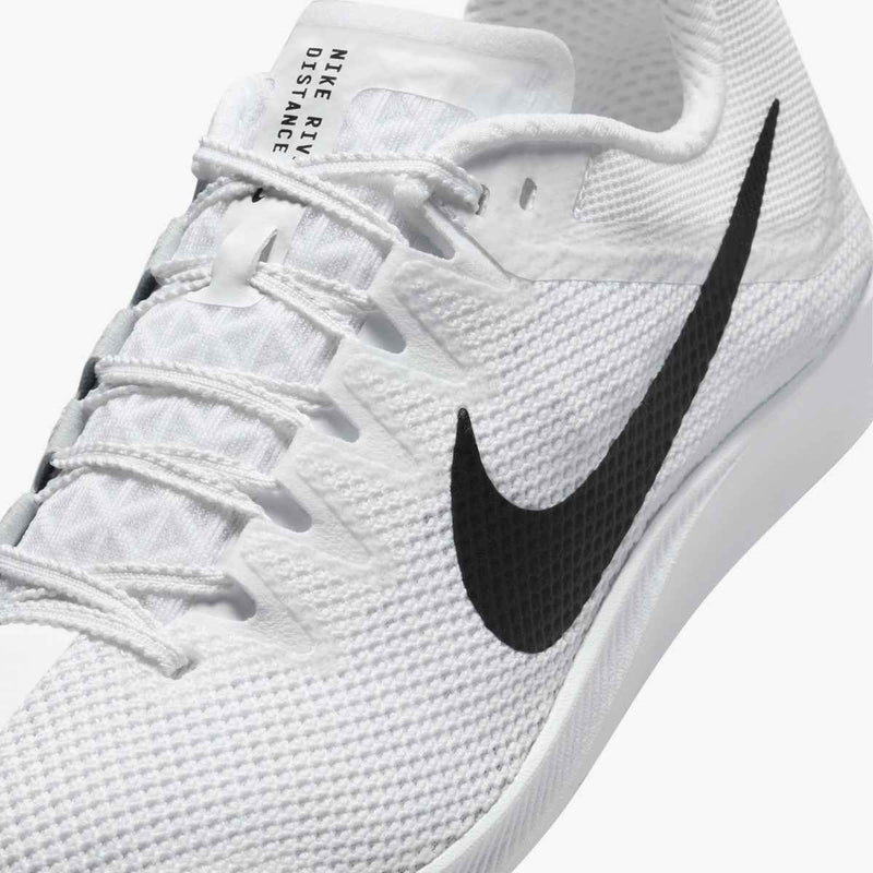 Unisex Zoom Rival Distance (100- White/black-metallic Silver)