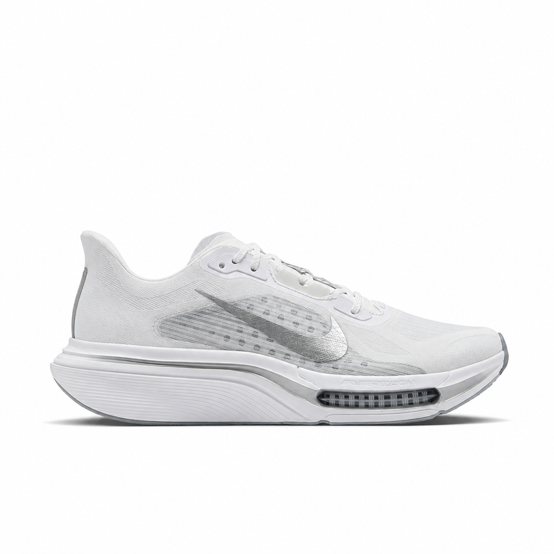 Women’s Pegasus Plus 2 (White/Metallic Silver-Off White)