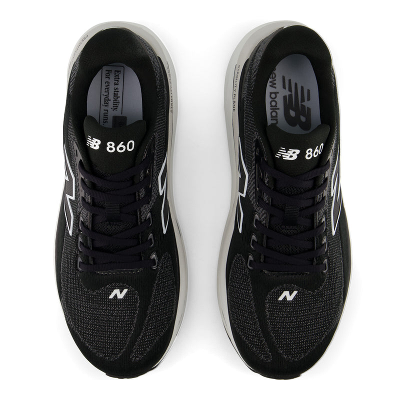 Men's Fresh Foam X 860 v15 (7GW - Black/White)