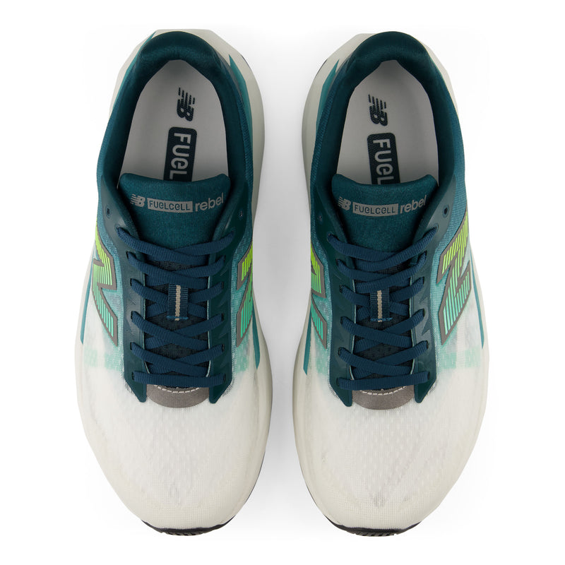 Men's FuelCell Rebel v5 (3HW - Medusa Green/Faded Teal)