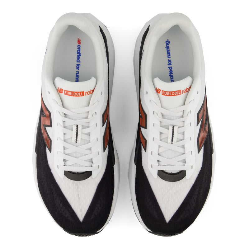 Men's FuelCell Rebel v5 (93C - White/Neo Flame)